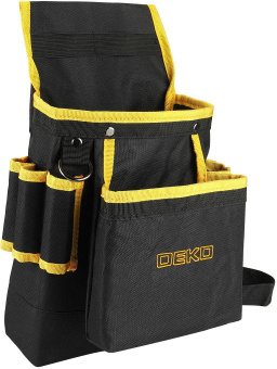Сумка для инстр. Deko S 11карм. желтый/черный (065-0800) от магазина РЭССИ