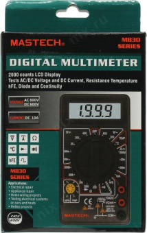 Цифровой мультиметр Mastech M838 13-2004 от магазина РЭССИ