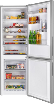 Холодильник Maunfeld MFF185NFS 2-хкамерн. серый от магазина РЭССИ