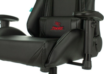 Кресло игровое Zombie Z4 черный искусственная кожа крестов. от магазина РЭССИ