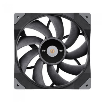 Вентилятор для корпуса Thermaltake Toughfan 14 140х140x25 черный 4-pin 25.2дБ (упак.:2шт) (CL-F085-PL14BL-A) Ret от магазина РЭССИ