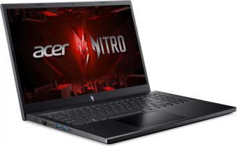 Ноутбук Acer Nitro V 15 ANV15-51-7134 Core i7 13620H 16Gb SSD1Tb NVIDIA GeForce RTX 3050 6Gb 15.6" IPS FHD (1920x1080) noOS black WiFi BT Cam (NH.QN9CD.00H) от магазина РЭССИ