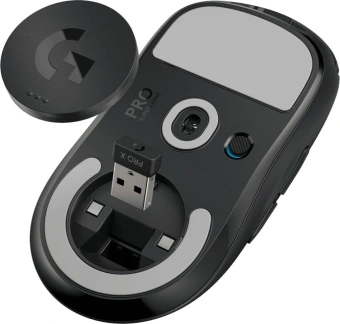 Мышь Logitech G Pro X Superlight 2 черный оптическая (25600dpi) беспроводная USB (4but) от магазина РЭССИ