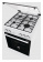Плита Газовая Gorenje GG5A10WH белый (стеклянная крышка) реш.сталь от магазина РЭССИ