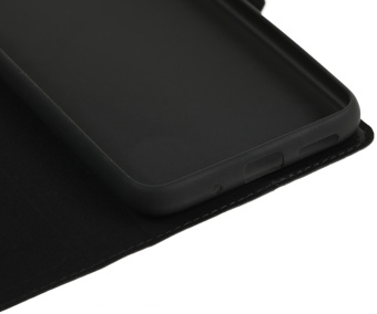 Чехол (флип-кейс) BoraSCO для Xiaomi Poco C40 черный (70748) от магазина РЭССИ