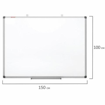 Магнитно-маркерная доска BRAUBERG Extra 100x150 см алюминиевая рамка 237556 от магазина РЭССИ