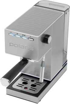Кофеварка рожковая Polaris PCM 1542E Adore Crema 1350Вт нержавеющая сталь от магазина РЭССИ