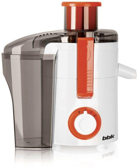 Соковыжималка центробежная BBK JC060-H11 550Вт белый/оранжевый от магазина РЭССИ